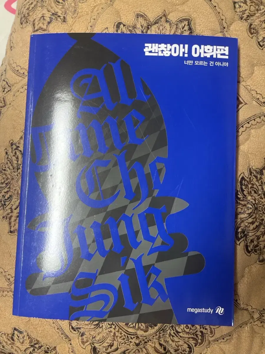 메가스터디 조정식 괜찮아 어휘편 인강있어요!